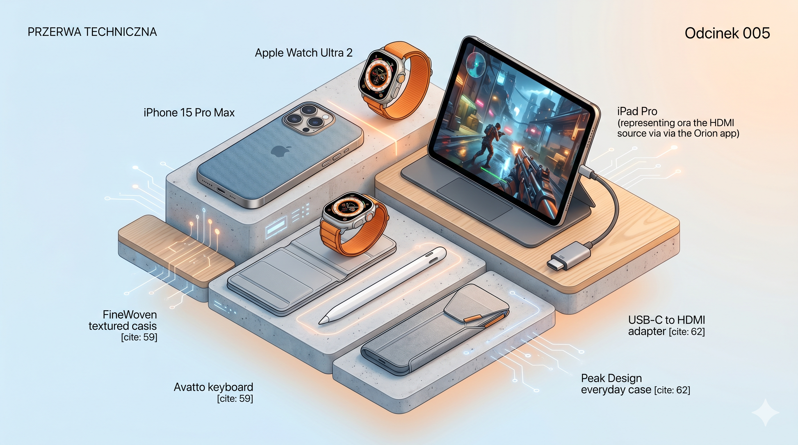 Odcinek utylitarny czyli Apple Pencil, iPhone 15 Pro Max i Watch Ultra 2