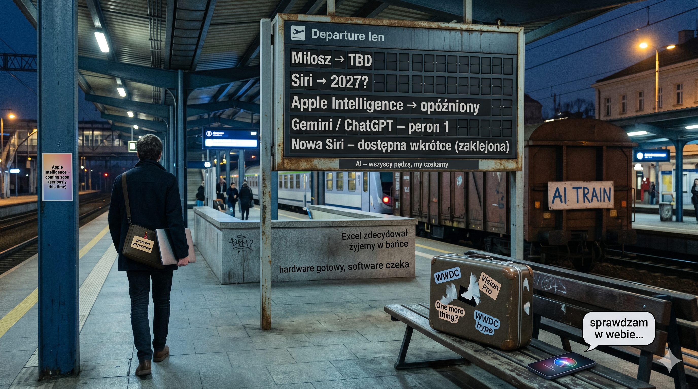 Siri i jeden z nas potrzebują więcej czasu