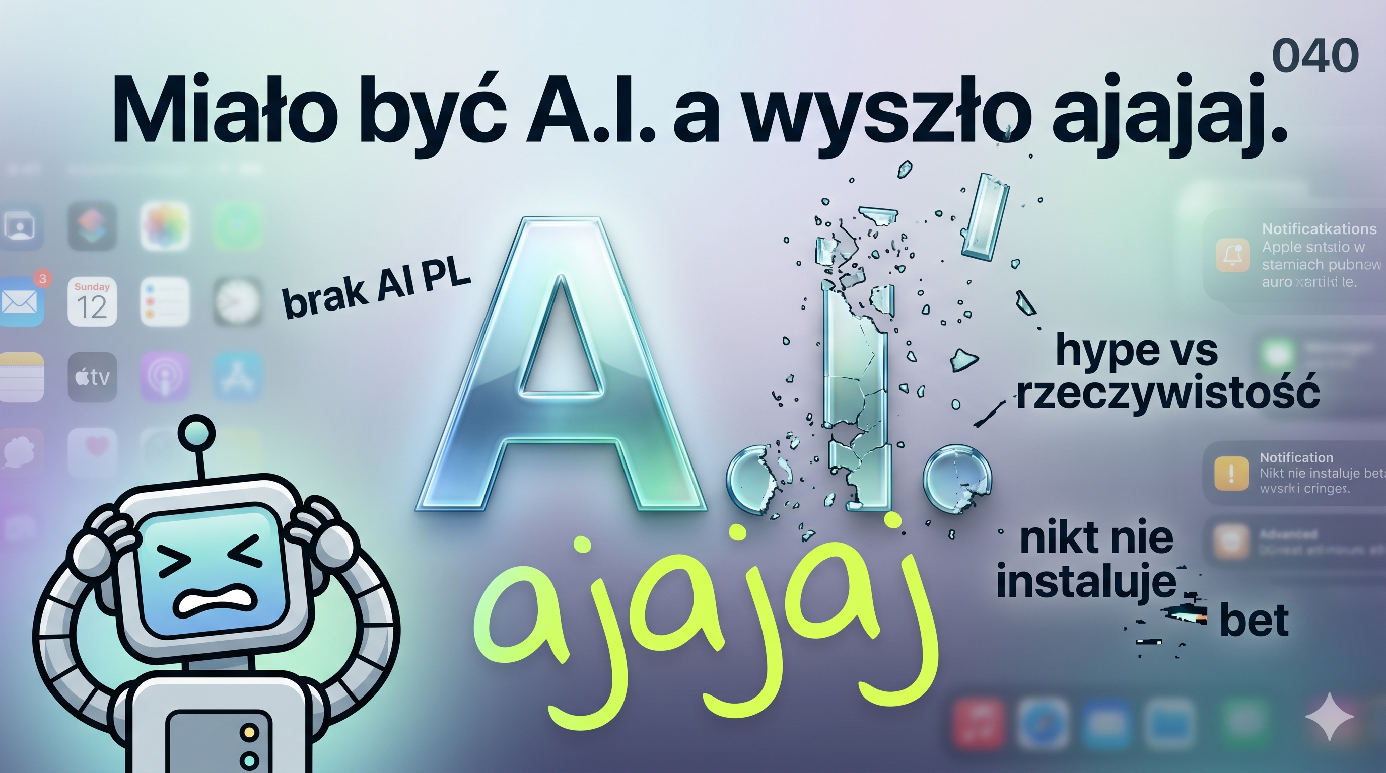 Miało być A.I. a wyszło ajajaj.