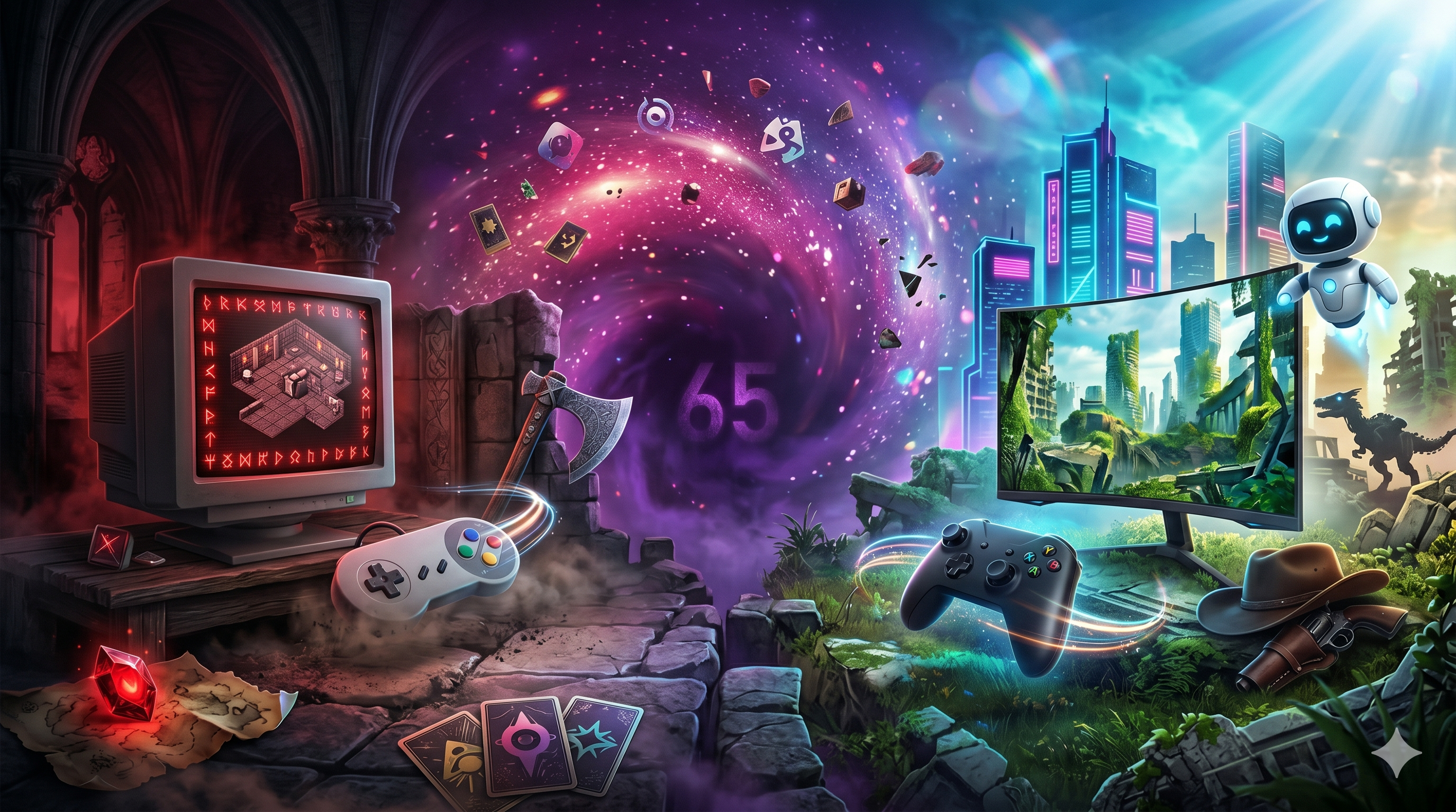 Od Diablo 2 do Astrobota - podróż przez nasze ulubione gry